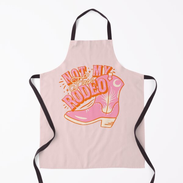Item preview, Not My First Rodeo | Pink Cowboy Yeehaw Cowgirl Rodeo Boot Preppy Space Cowgirl Aesthetic | Yee Haw HOWDY Y'ALL | Pink Background designed and sold by PEARROT.