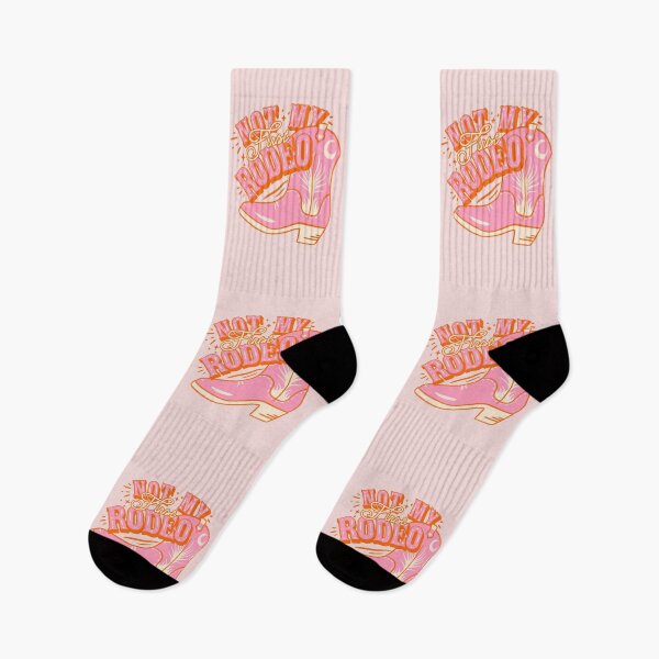 Item preview, Not My First Rodeo | Pink Cowboy Yeehaw Cowgirl Rodeo Boot Preppy Space Cowgirl Aesthetic | Yee Haw HOWDY Y'ALL | Pink Background designed and sold by PEARROT.