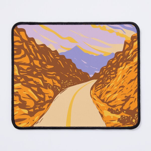 Item preview, Red Rock Canyon National Conservation Area Road Vintage designed and sold by KrisSidDesigns.