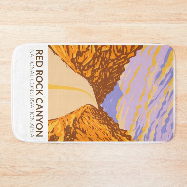 Item preview, Red Rock Canyon National Conservation Area Road Vintage designed and sold by KrisSidDesigns.