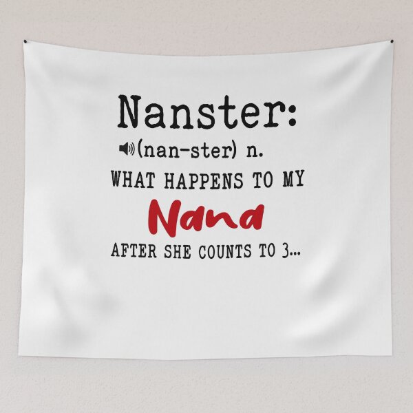Item preview, Grandmomster What Happens To My Nana Mothers Day Funny Grandma designed and sold by EasyPrintGift.