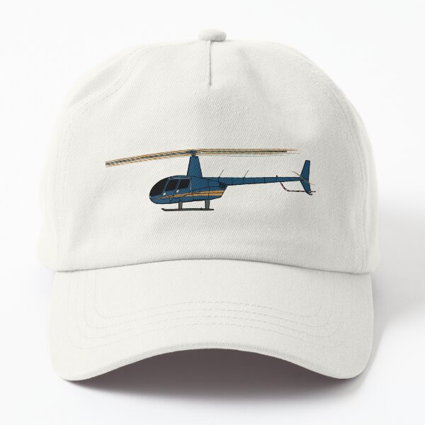 Aperçu de l'œuvre Hélicoptère Robinson R44 (Bleu) créée et vendue par RampRatGear.
