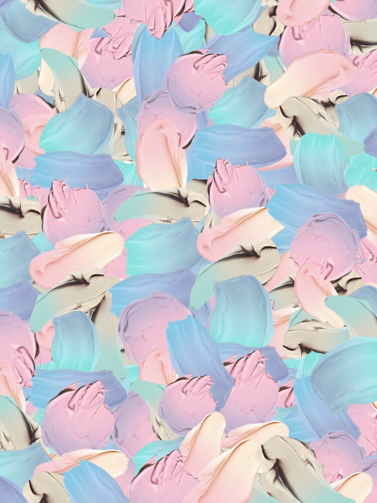 Thumbnail 4 of 4, iPhone Case, Pastel colors paint designed and sold by JiggsFashion.