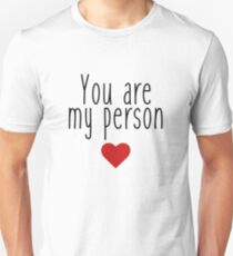 Du bist meine Person Slim Fit T-Shirt