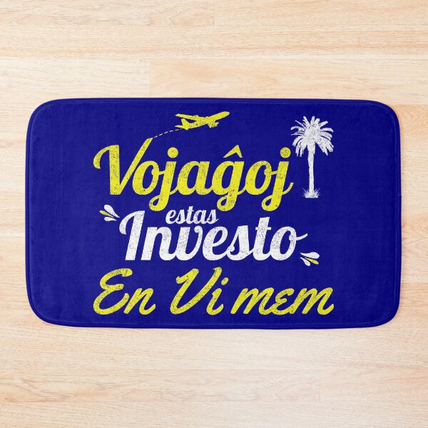 Item preview, Vojaĝoj estas investo en vi mem designed and sold by Zebastjan Johanzen.