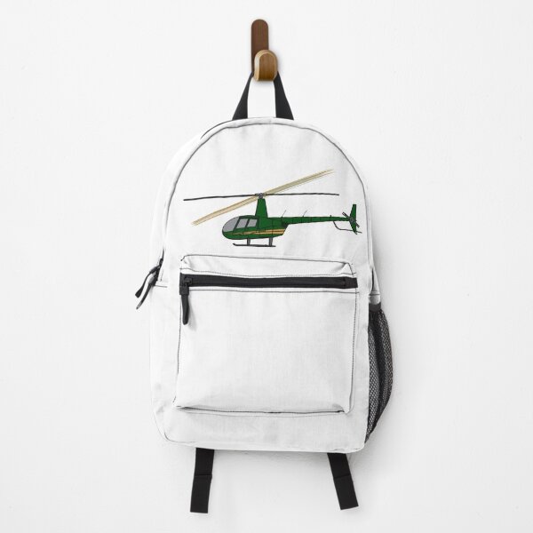 Item preview, Robinson R44 Helicopter (Green) Minimalist designed and sold by RampRatGear.