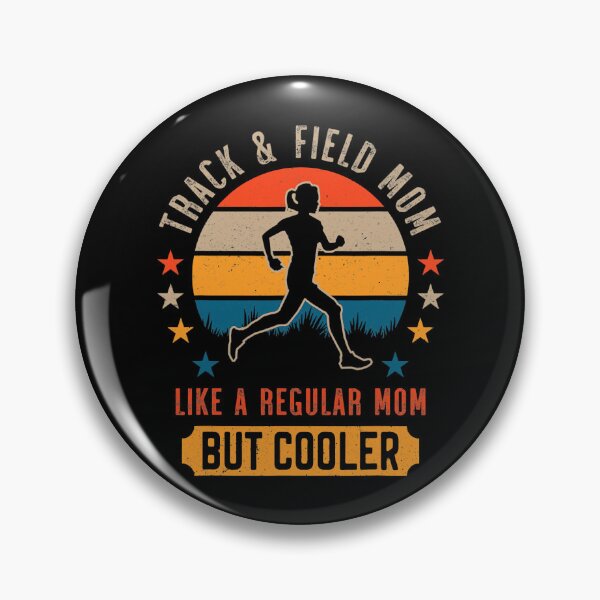 Item preview, Track and Field Mom Like A Regular Mom But Cooler - Loud Cheer Mom Runner designed and sold by tamara-art.
