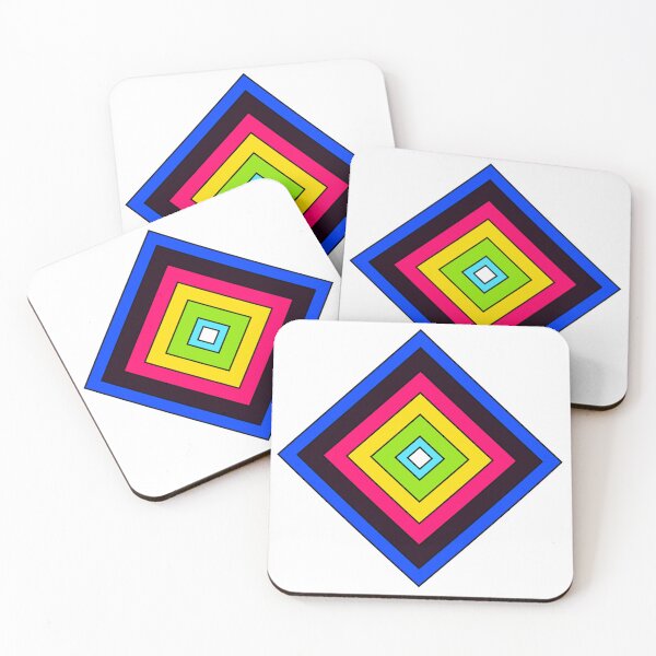 Item preview, colorful square texture design designed and sold by Cheni-Yathri.