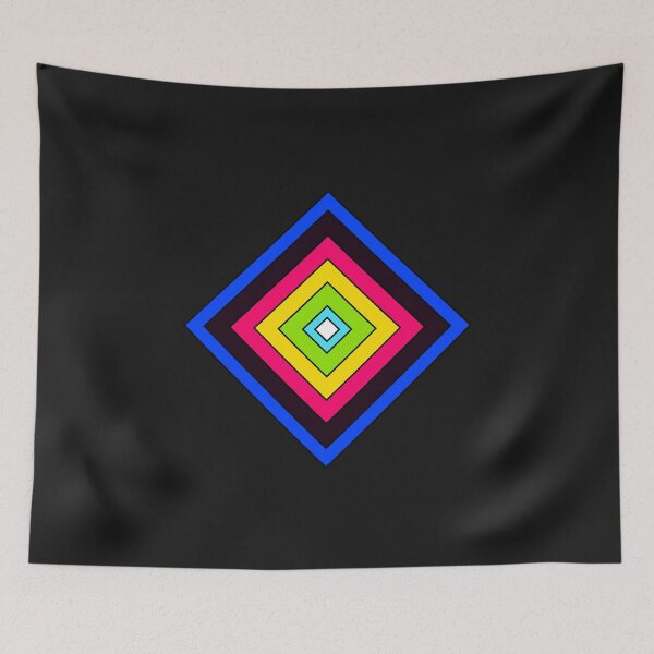 Item preview, colorful square texture design designed and sold by Cheni-Yathri.