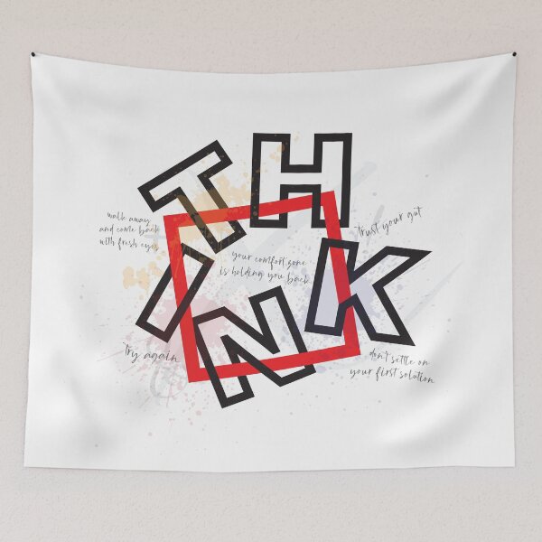 Item preview, Think outside the box designed and sold by drawbey.