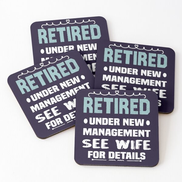 Item preview, Mens Retired Under New Management See Wife Retired Mens Gift designed and sold by Sarah38.