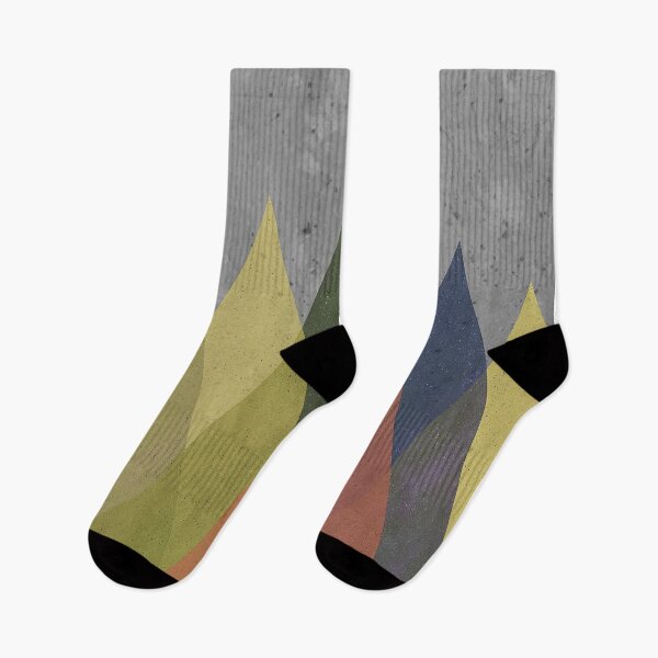 Item preview, Transparent triangles on gray concrete designed and sold by Ninaeva.