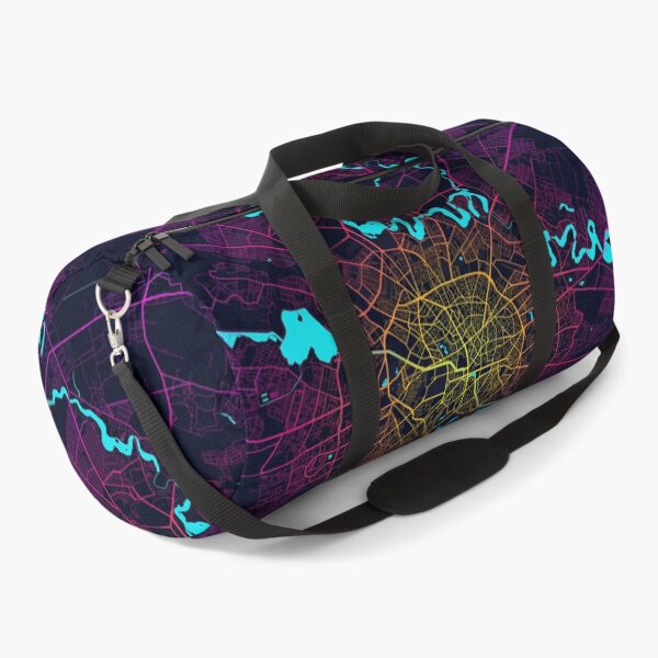 Item preview, Bucharest City Map Romania - Neon designed and sold by deMAP.