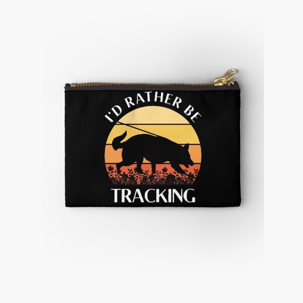 Item preview, Dog Tracking Training German Shepherd GSD Trailing Hunting with Vintage Sunset designed and sold by arlutai.