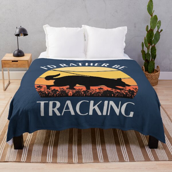 Item preview, Dog Tracking Training German Shepherd GSD Trailing Hunting with Vintage Sunset designed and sold by arlutai.