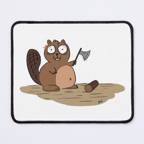 Item preview, The beaver that blocks designed and sold by AméAmé .art.