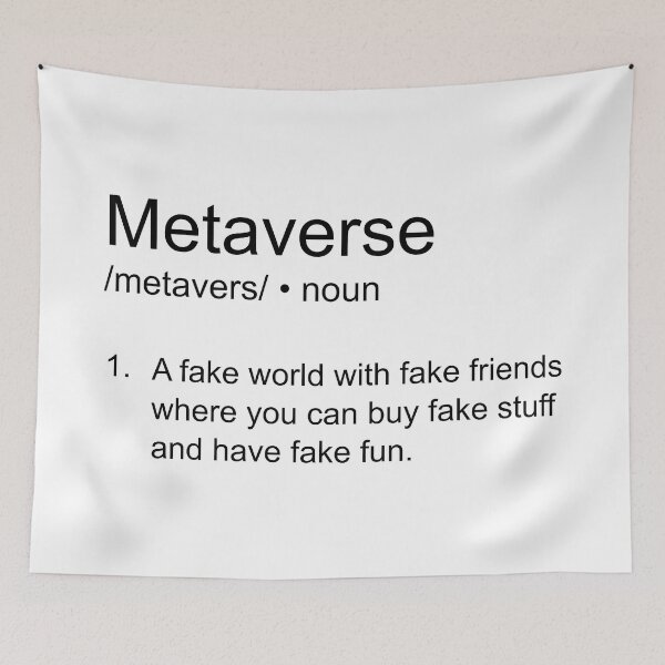 Item preview, Metaverse funny definition designed and sold by artirio.