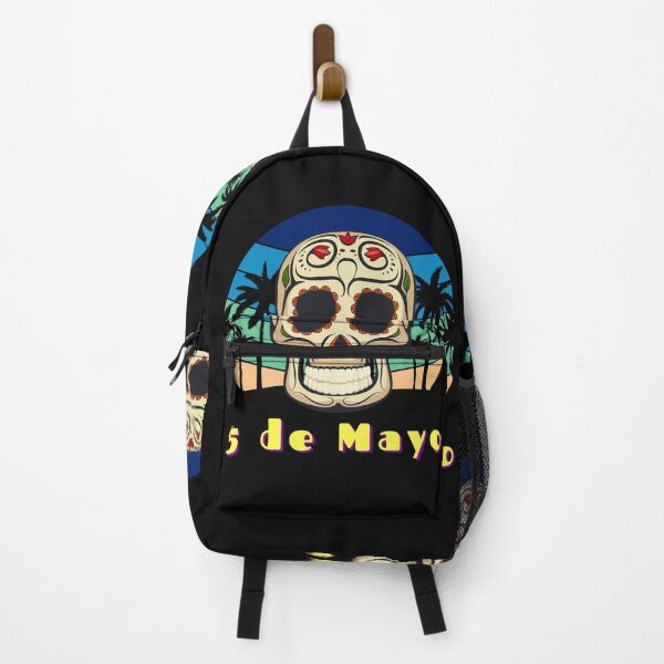 Item preview, 5 De Mayo Party Skull designed and sold by Rockopolys.