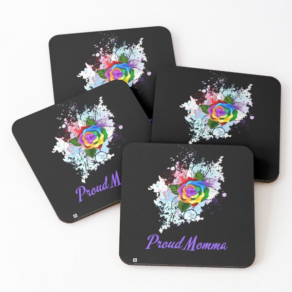 Item preview,  Autism Acceptence~Rainbow Rose Proud Momma Design. designed and sold by ForscarlettPub.
