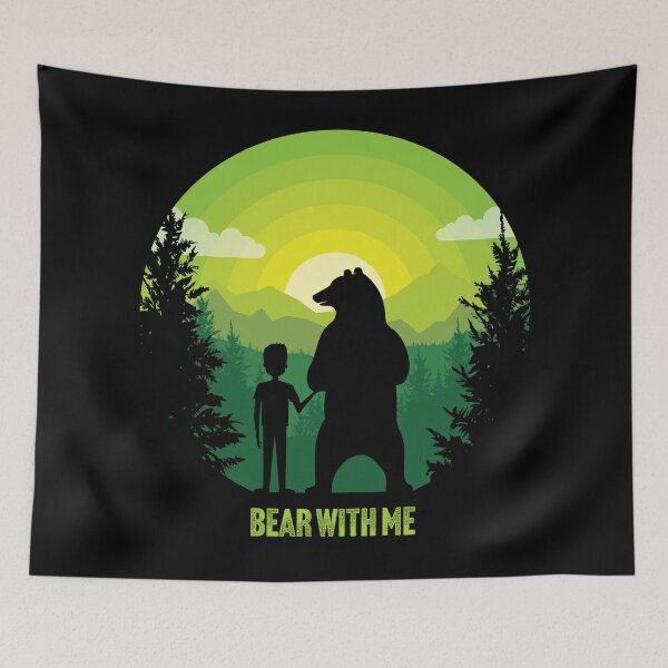 Item preview, Bear with me. Bear and Boy designed and sold by blackdogshop.