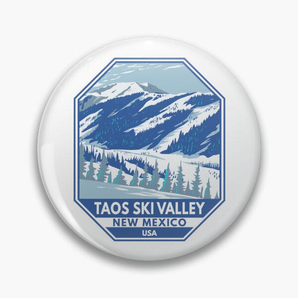 Item preview, Taos Ski Valley New Mexico Winter Resort designed and sold by KrisSidDesigns.