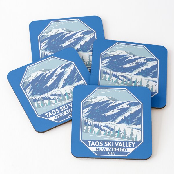 Item preview, Taos Ski Valley New Mexico Winter Resort designed and sold by KrisSidDesigns.