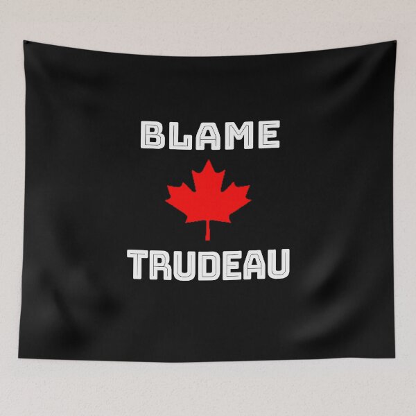 Item preview, Blame Trudeau designed and sold by HappyArts90.