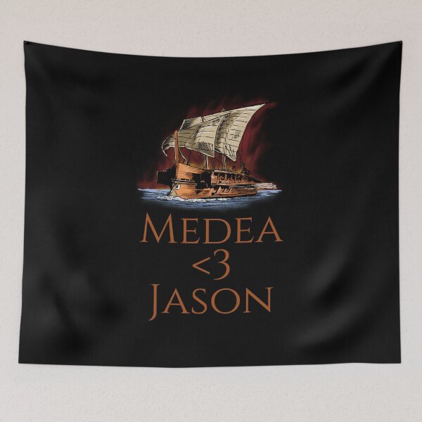 Item preview, Medea <3 Jason - Ancient Greek Mythology designed and sold by Styrman.