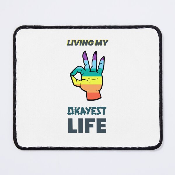Item preview, Living my okayest life designed and sold by Bratak.