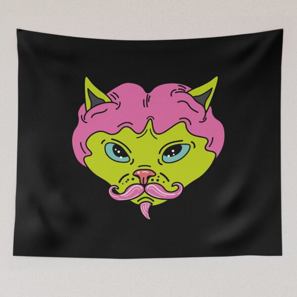 Item preview, Cat With A Mustache Wig designed and sold by BufFord71.