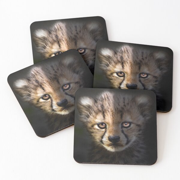 Item preview, Cheetah cub portrait designed and sold by Gatterwe.