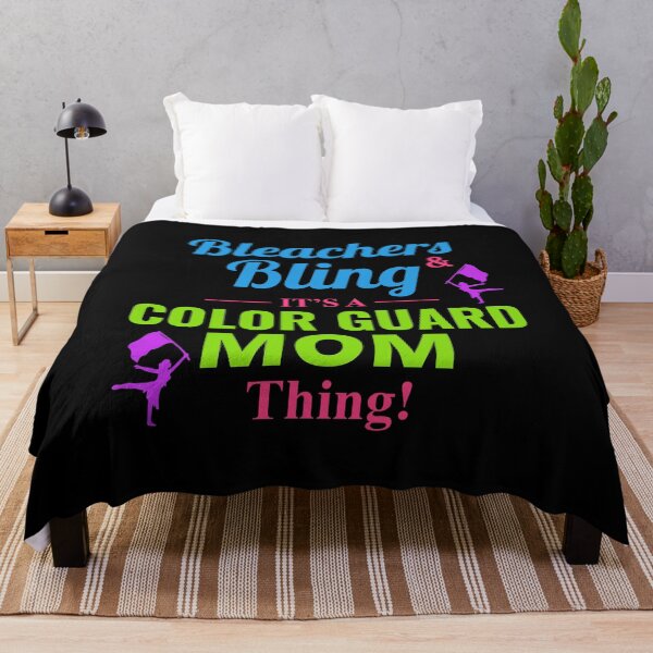 Item preview, Winter Color Guard Mom Flag Corps Dance Dancer designed and sold by CuteDesigns1.