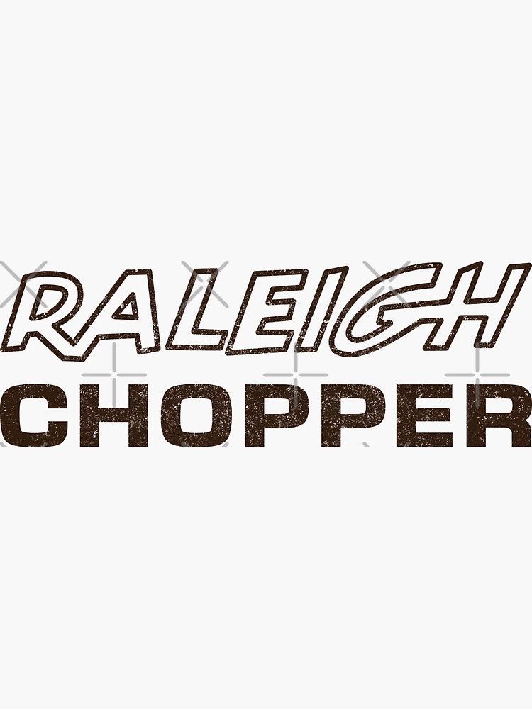 Raleigh discount chopper decals