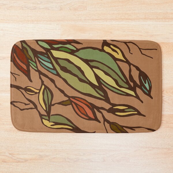 Item preview, Autumn leaves-Minimal Abstract handmade line art  designed and sold by jeanyun48.