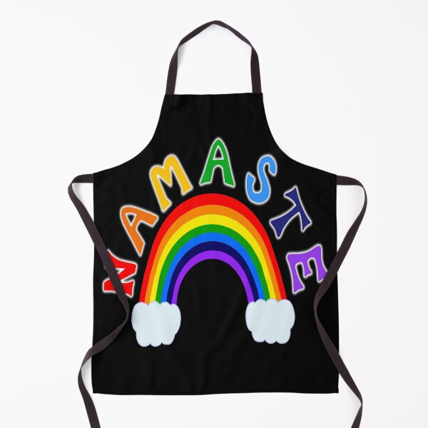 Artikelvorschau, Rainbow Pride Namaste Yoga entworfen und verkauft von Deborah Camp.