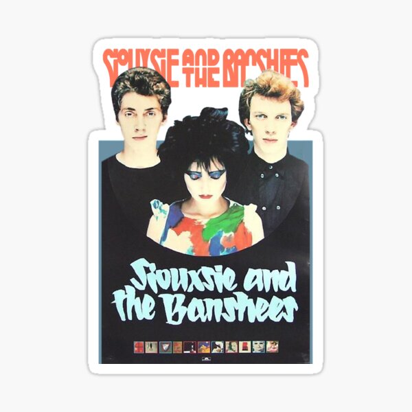 Siouxsie And The Banshees For Fans Sticker By Tremaynewitting Redbubble