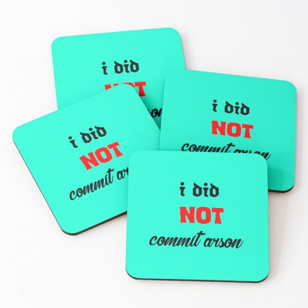 Item preview, I did not commit arson designed and sold by Havilaharts.