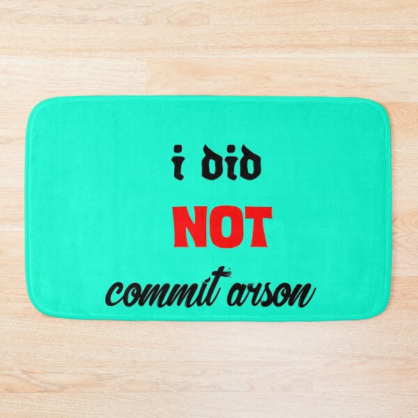 Item preview, I did not commit arson designed and sold by Havilaharts.