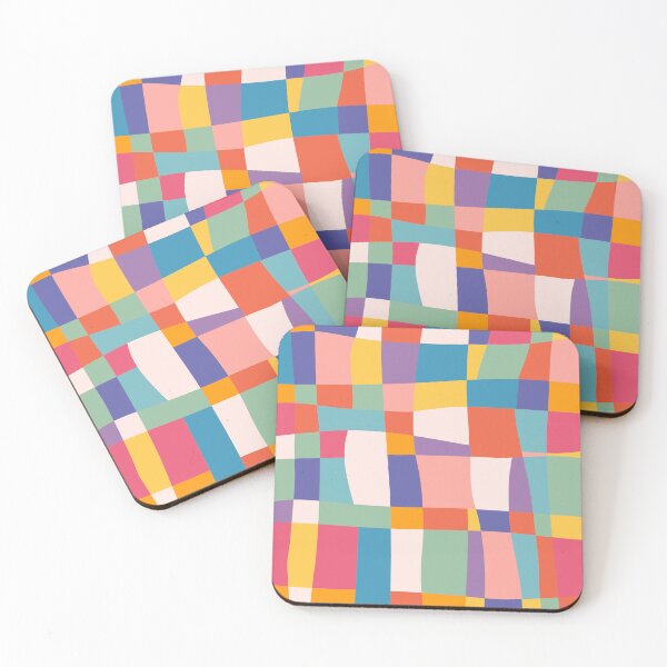 Artikelvorschau, Colorful Checker Geometric entworfen und verkauft von meggydesigns.