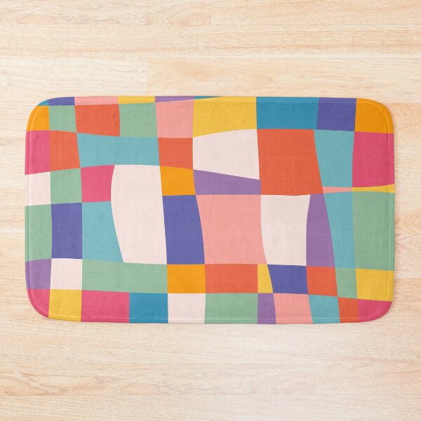 Artikelvorschau, Colorful Checker Geometric entworfen und verkauft von meggydesigns.