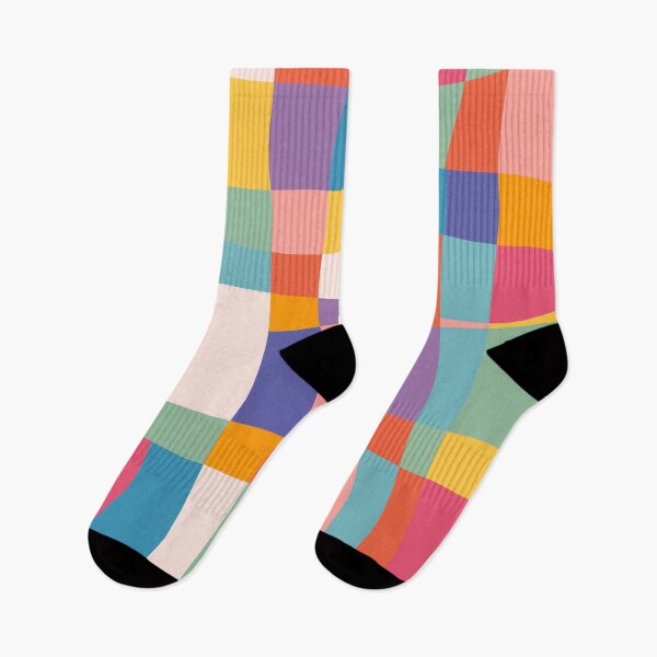Artikelvorschau, Colorful Checker Geometric entworfen und verkauft von meggydesigns.