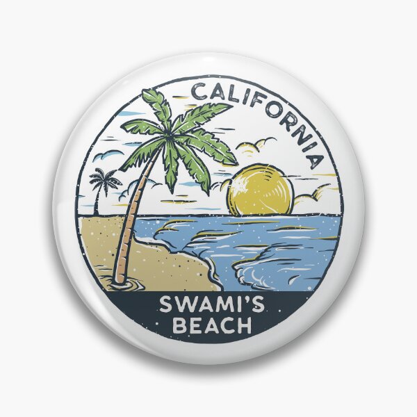 Item preview, Swami's Beach Encinitas California Vintage designed and sold by KrisSidDesigns.