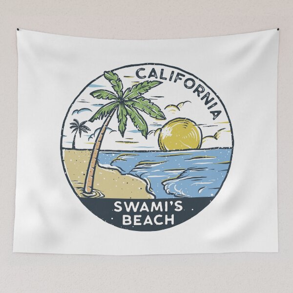 Item preview, Swami's Beach Encinitas California Vintage designed and sold by KrisSidDesigns.