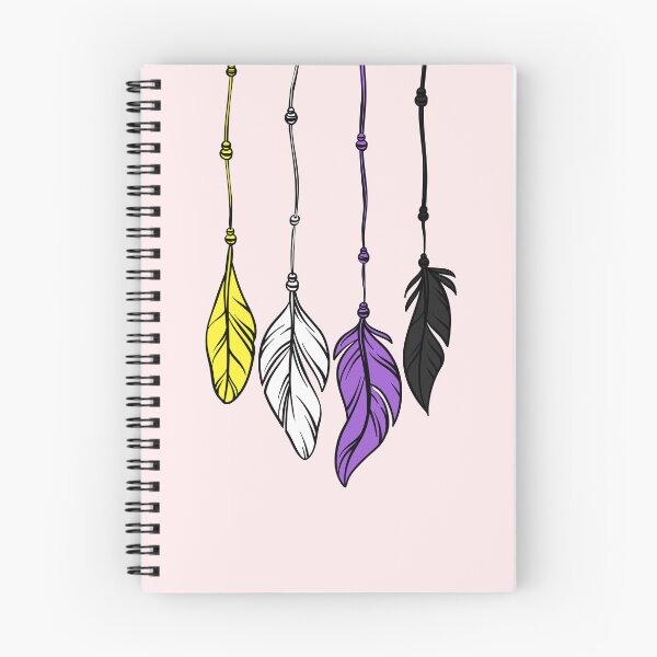 Item preview, Non Binary Feathers designed and sold by Pridish.