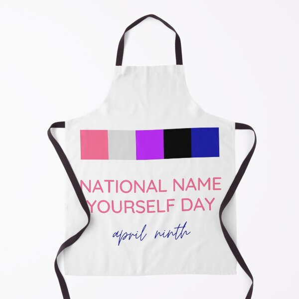 Item preview, Genderfluid Pride National Name Yourself Day April Ninth designed and sold by CJ Vanderbeek.
