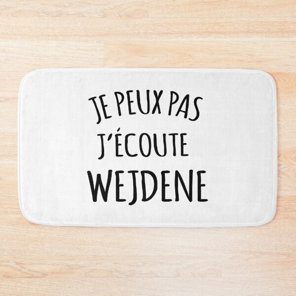 Item preview, Je peux pas j_écoute Wejdene  coupe relax designed and sold by DarbyIlStudio.