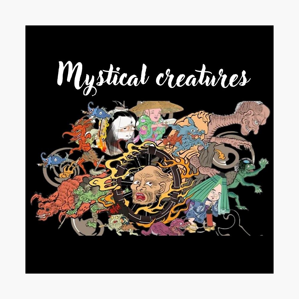 mythical creatures poster