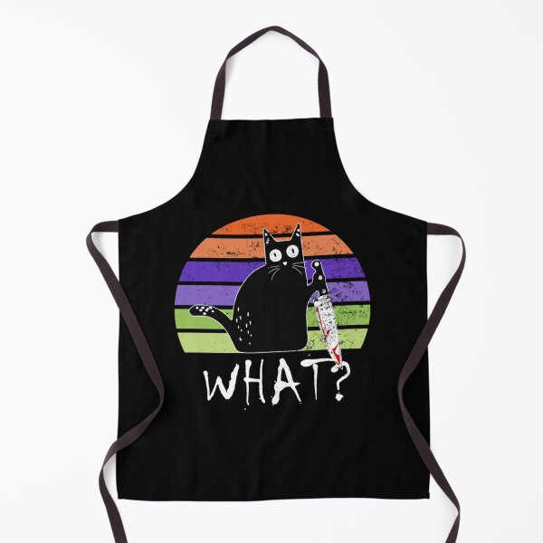 Item preview, Cat With Knife Retro designed and sold by BufFord71.