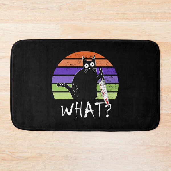 Item preview, Cat With Knife Retro designed and sold by BufFord71.
