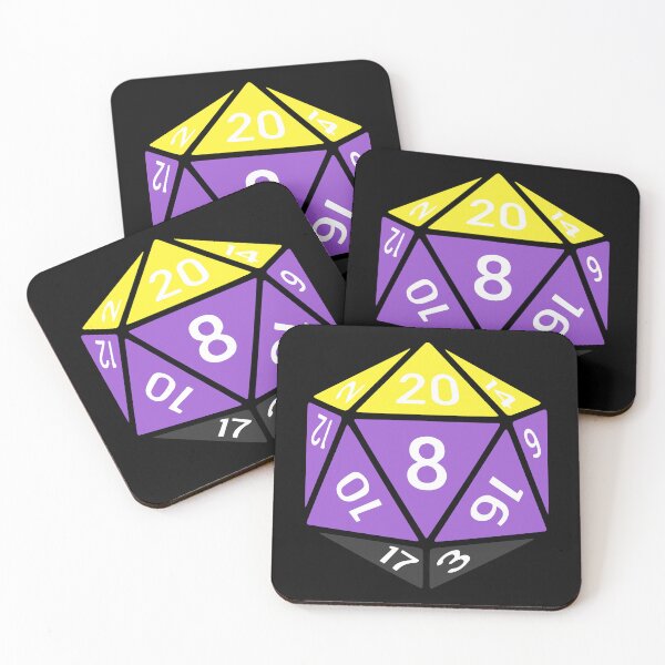 Item preview, Non Binary Dice designed and sold by Pridish.